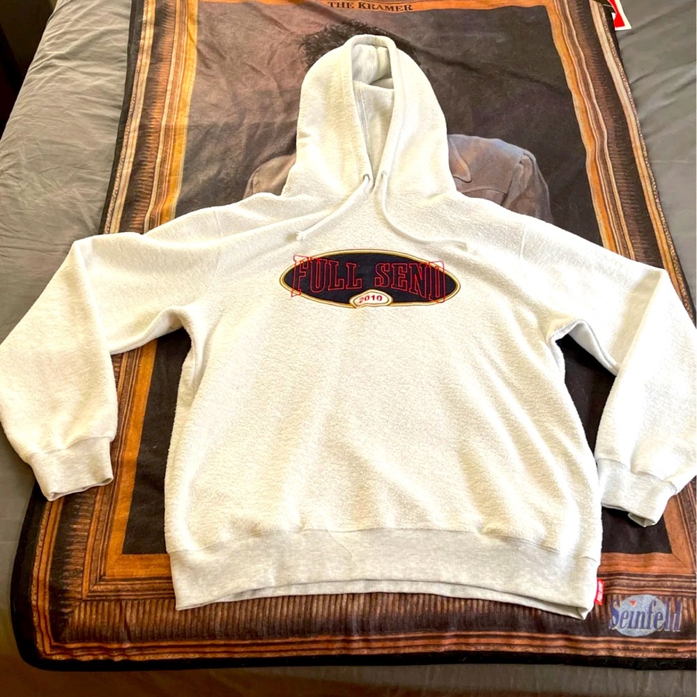 Full Send Inside Out Terry Cloth Hoodie